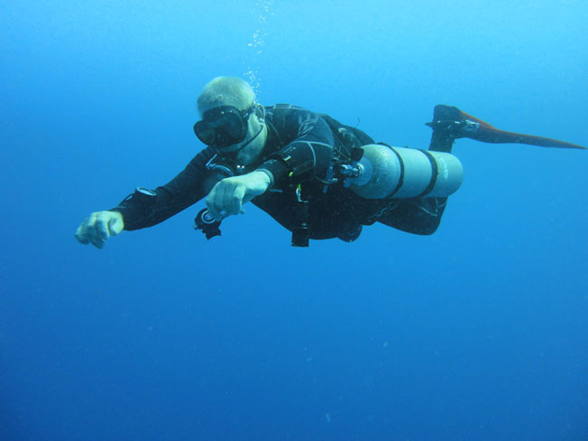 Open Water sidemount dives